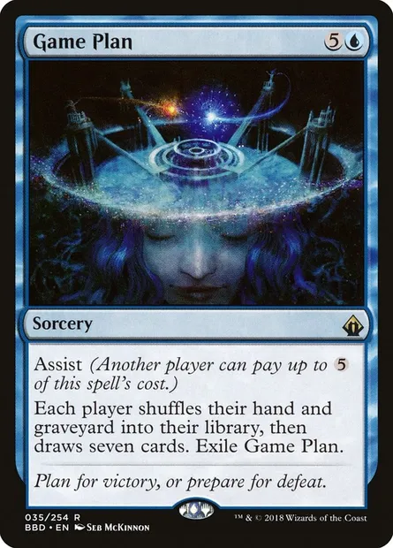 Game Plan, Magic card BBD 35 — Battlebond set