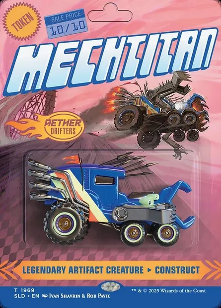 Mechtitan // Mechtitan, carte Magic SLD 1969 — extension Secret Lair Drop