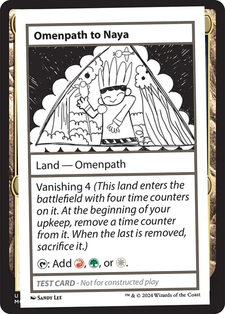 Omenpath to Naya, Magic card MB2 616 — Mystery Booster 2 set
