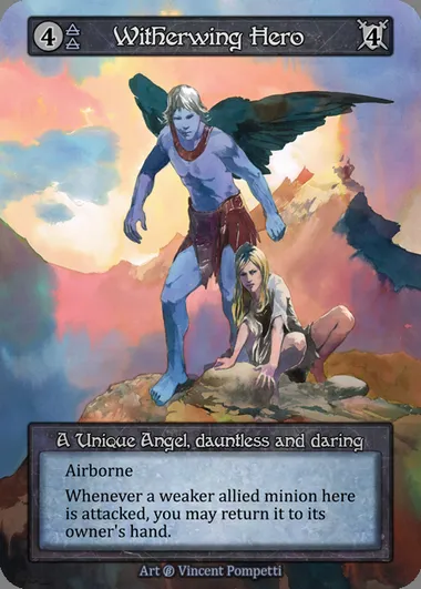 Witherwing Hero, carte Sorcery BET 186 — extension Beta