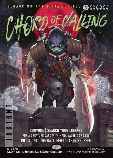 Chord of Calling, Magic card SLD 2376 — Secret Lair Drop set