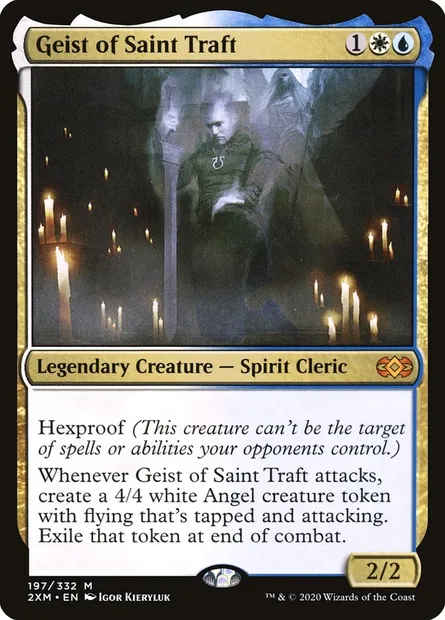 Geist of Saint Traft, Magic card 2XM 197 — Double Masters set