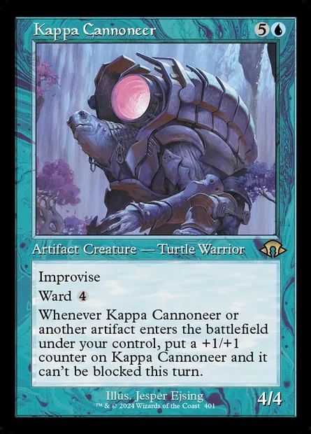 Kappa Cannoneer, Magic card MH3 401 — Modern Horizons 3 set
