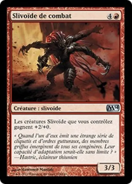 Slivoïde de combat, carte Magic M14 128 — extension Magic 2014