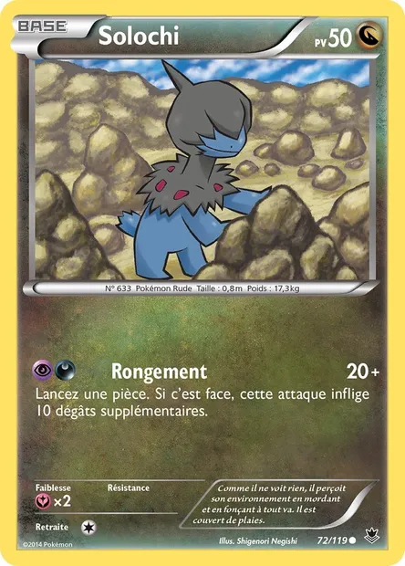 Solochi, carte Pokémon PHF 72 — extension Vigueur Spectrale