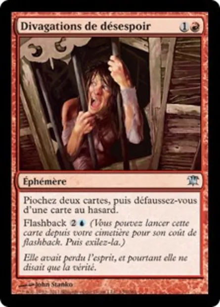 Divagations de désespoir, carte Magic ISD 139 — extension Innistrad