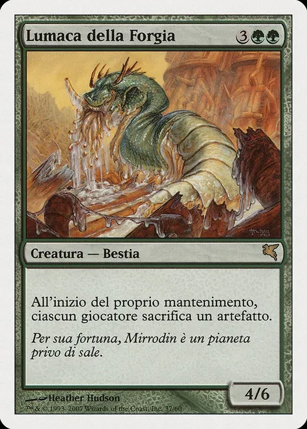 Limace moisie, carte Magic PSAL K37 — extension Salvat 2005