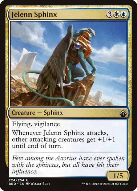 Jelenn Sphinx, Magic card BBD 224 — Battlebond set