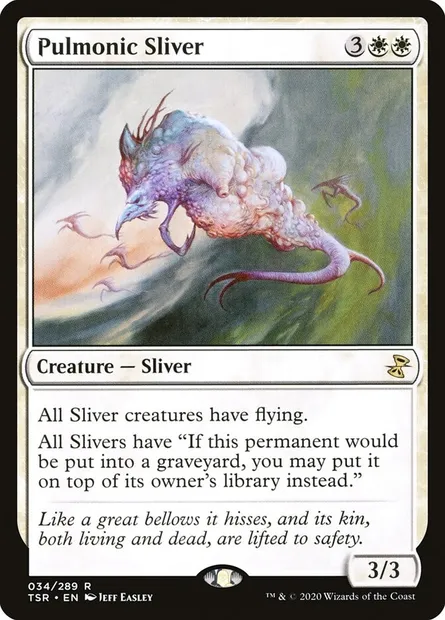 Pulmonic Sliver, Magic card TSR 34 — Time Spiral Remastered set