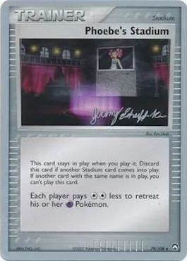 Stade de Spectra, carte Pokémon WCD07 079-4 — extension World Championship Decks 2007