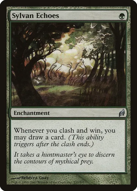 Sylvan Echoes, Magic card LRW 237 — Lorwyn set
