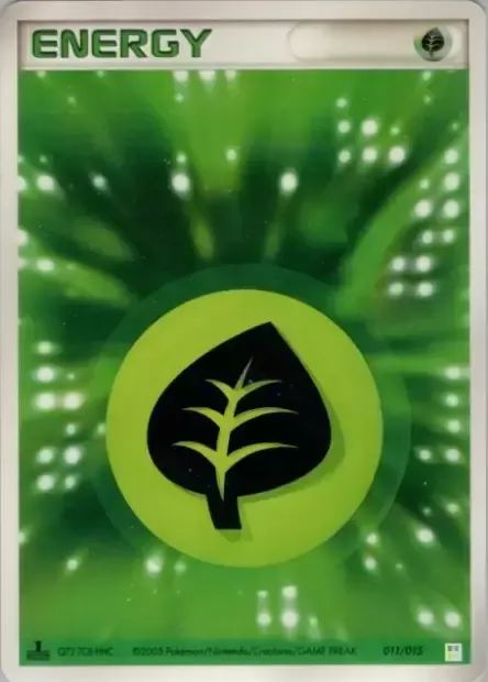 Grass Energy, Pokémon card BQDECK 011 — Master Kit: Bulbasaur Quarter Deck set