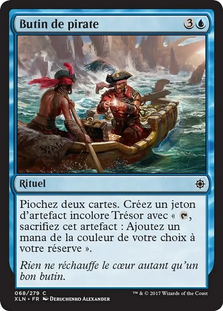 Butin de pirate, carte Magic XLN 68 — extension Ixalan