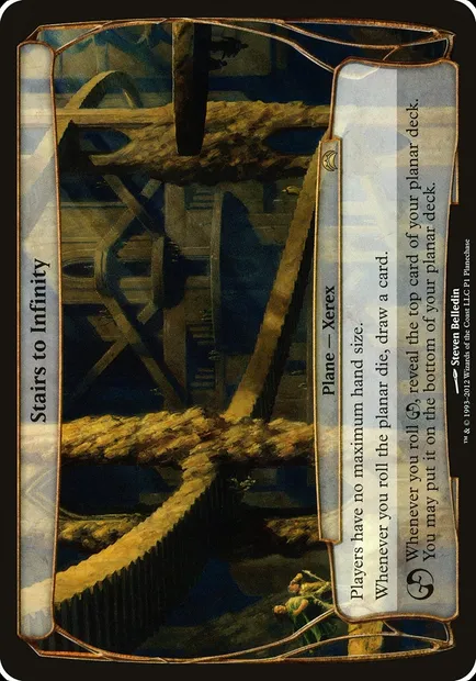Stairs to Infinity, Magic card P 1 — Planechase Promos set