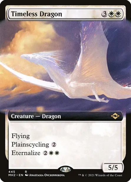Timeless Dragon, Magic card MH2 445 — Modern Horizons 2 set