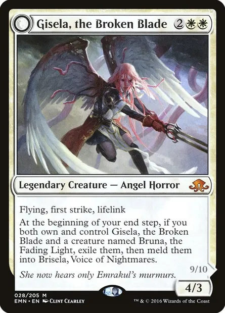 Gisela, the Broken Blade, Magic card EMN 28 — Eldritch Moon set