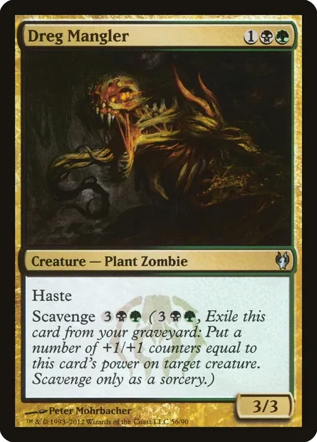 Dreg Mangler, Magic card DDJ 56 — Duel Decks: Izzet vs. Golgari set