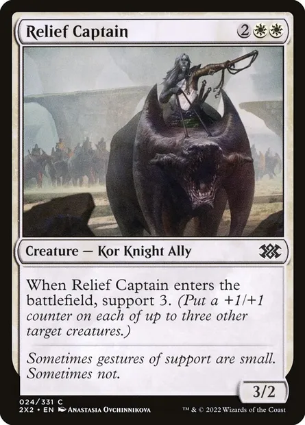 Relief Captain, Magic card 2X2 24 — Double Masters 2022 set
