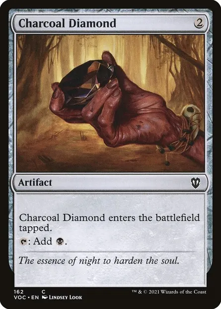 Charcoal Diamond, Magic card VOC 162 — Crimson Vow Commander set