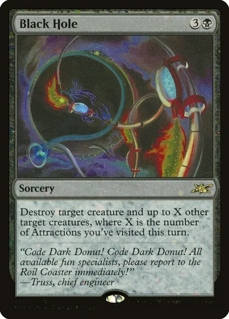 Black Hole, carte Magic UNF 353 — extension Unfinity