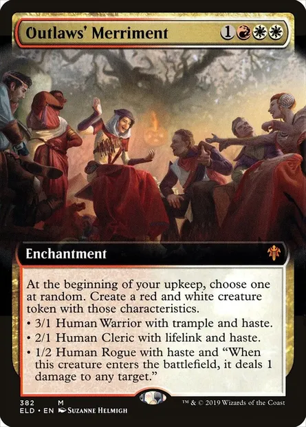 Joie des compagnons, carte Magic ELD 382 — extension Throne of Eldraine