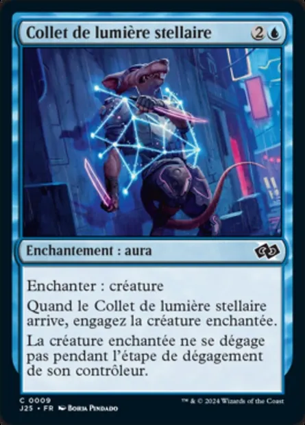 Collet de lumière stellaire, carte Magic J25 9 — extension Foundations Jumpstart