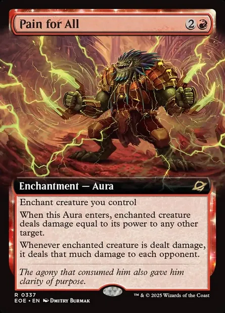 Pain for All, Magic card EOE 337 — Edge of Eternities set