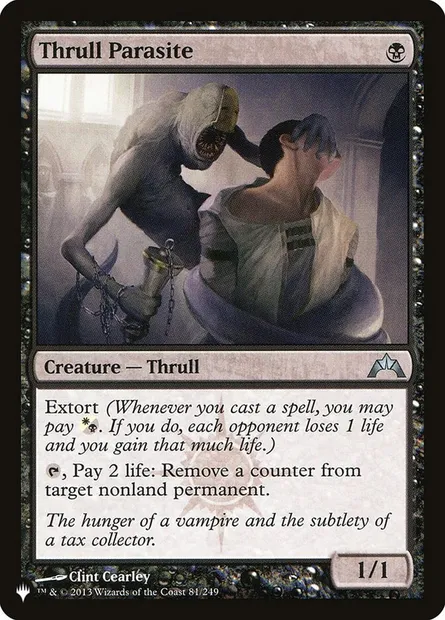 Thrull Parasite, Magic card PLST GTC-81 — The List set