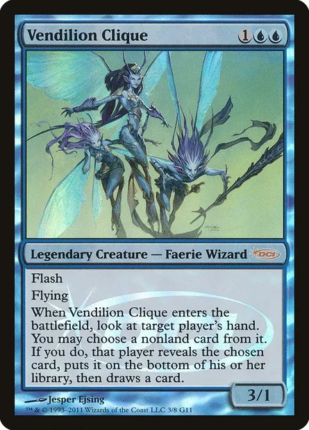 Vendilion Clique, Magic card G11 3 — Judge Gift Cards 2011 set