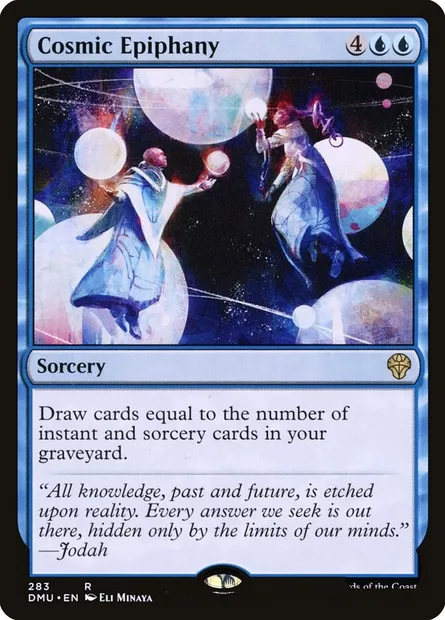 Cosmic Epiphany, Magic card DMU 283 — Dominaria United set