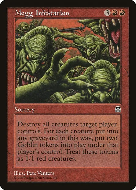 Mogg Infestation, Magic card STH 93 — Stronghold set