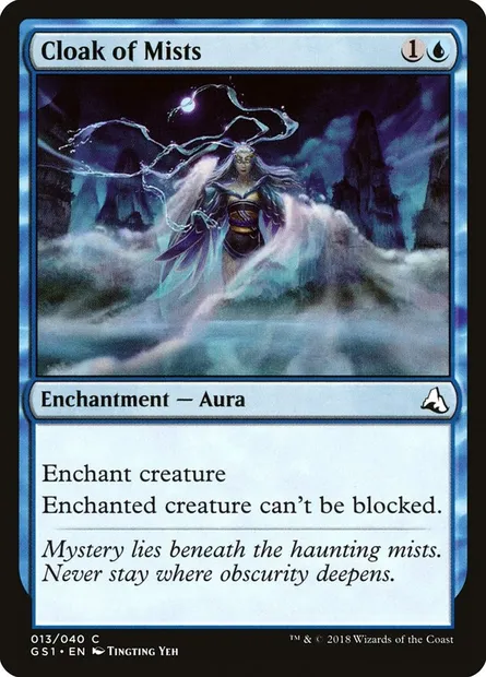 Cloak of Mists, Magic card GS1 13 — Global Series Jiang Yanggu & Mu Yanling set