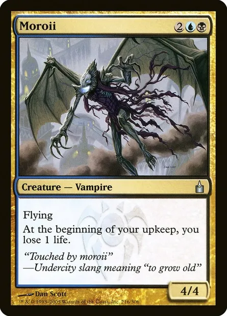 Moroii, Magic card RAV 216 — Ravnica: City of Guilds set