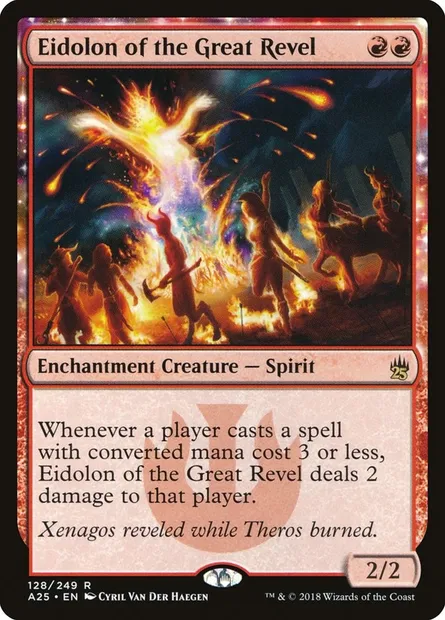 Eidôlon de la Grande célébration, carte Magic A25 128 — extension Masters 25