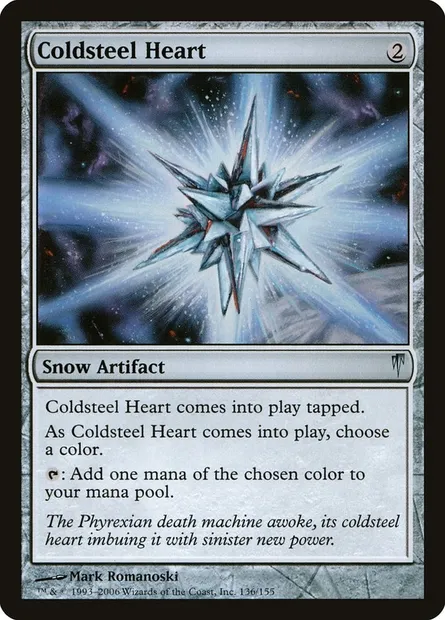 Coldsteel Heart, Magic card CSP 136 — Coldsnap set