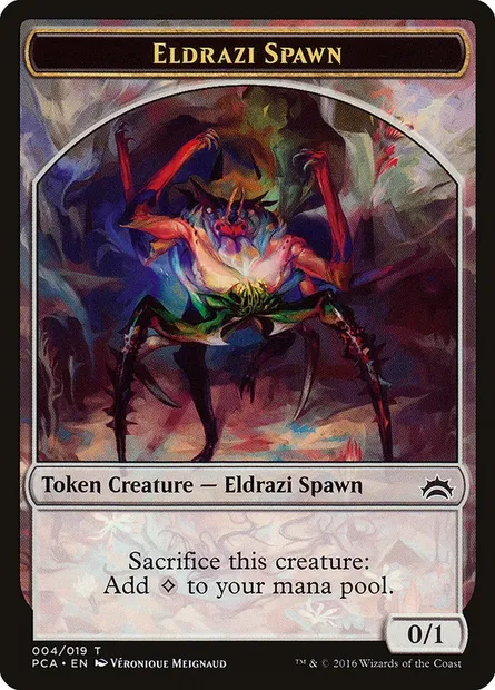 Eldrazi Spawn, carte Magic TPCA 4 — extension Planechase Anthology Tokens