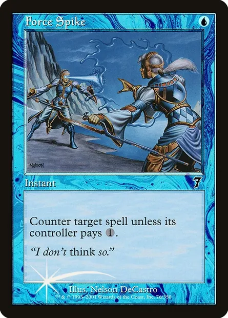 Force Spike, Magic card 7ED 76★ — Seventh Edition set