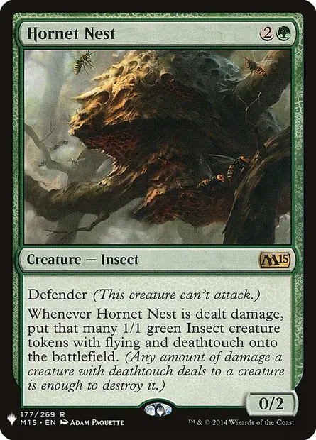 Hornet Nest, Magic card PLST M15-177 — The List set