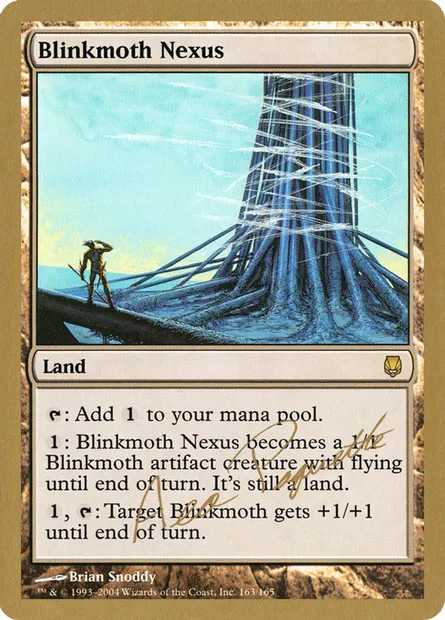 Blinkmoth Nexus, Magic card WC04 ap163 — World Championship Decks 2004 set