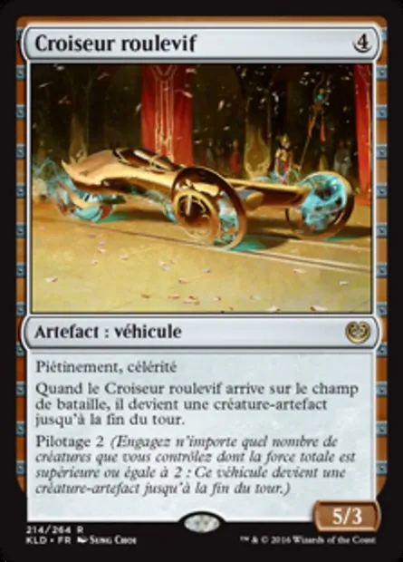 Croiseur roulevif, carte Magic KLD 214 — extension Kaladesh