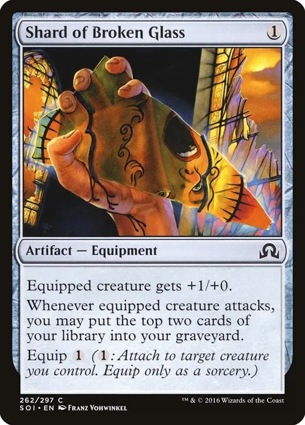 Shard of Broken Glass, Magic card SOI 262 — Shadows over Innistrad set