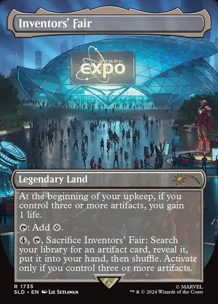 Inventors' Fair, Magic card SLD 1735 — Secret Lair Drop set
