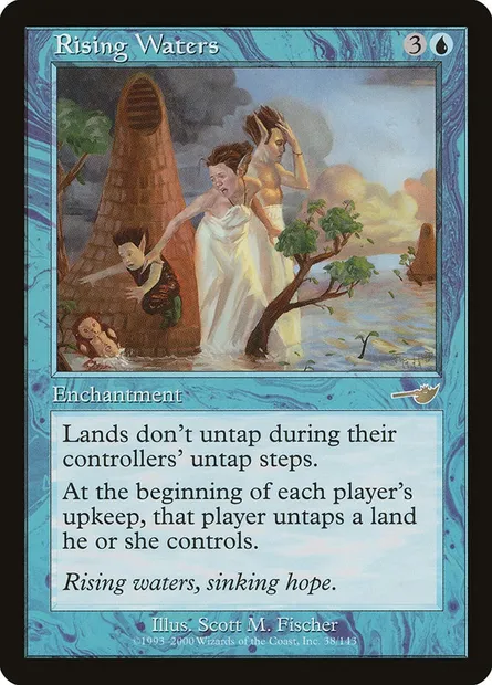 Rising Waters, Magic card NEM 38 — Nemesis set