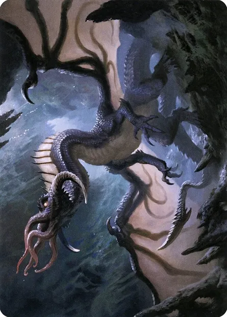 Brainstealer Dragon // Brainstealer Dragon, Magic card ACLB 31 — Battle for Baldur's Gate Art Series set