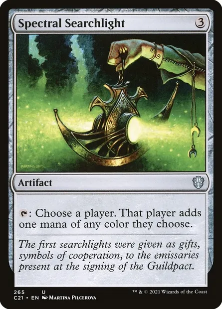 Spectral Searchlight, Magic card C21 265 — Commander 2021 set