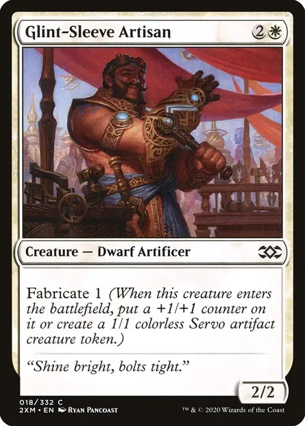 Glint-Sleeve Artisan, Magic card 2XM 18 — Double Masters set