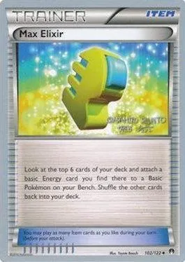 Max Élixir, carte Pokémon WCD16 102 — extension World Championship Decks 2016