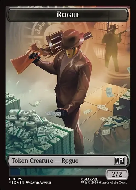 Rogue, Magic card TMSC 25 — Marvel Super Heroes Commander Tokens set