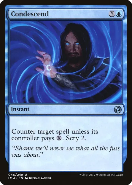 Condescend, Magic card IMA 46 — Iconic Masters set