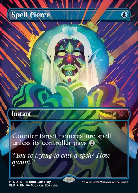 Percesort, carte Magic SLP 18 — extension Secret Lair Promo